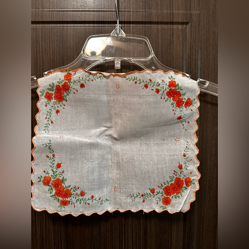 Vintage cotton handkerchief